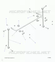 SUSPENSION, FRONT STABILISATORSTANGE