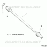 ANTRIEB, REAR PROP SHAFT