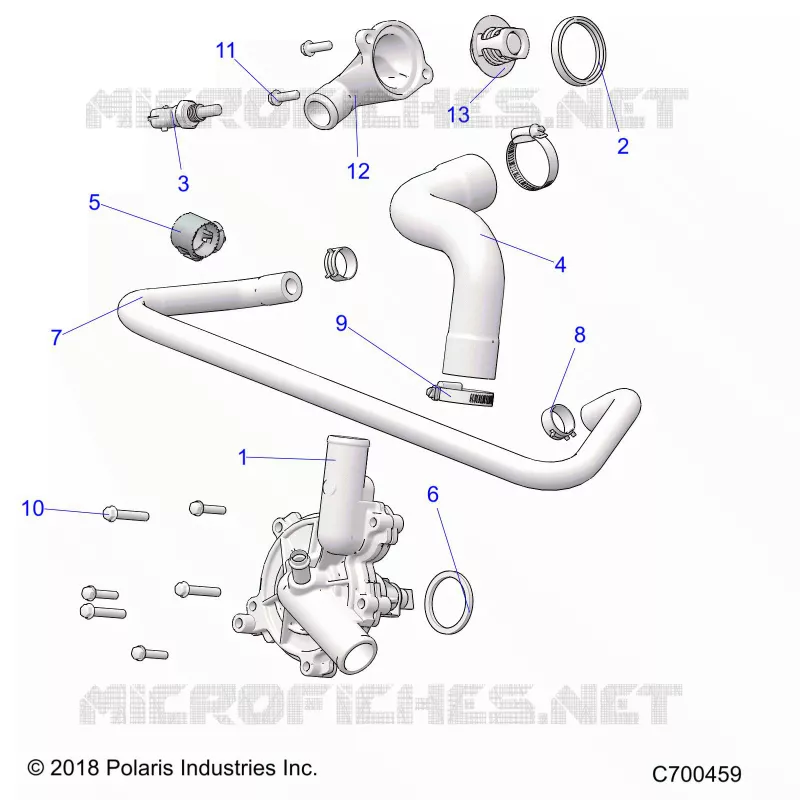 MOTOR, WATERPUMP AND BYPASS