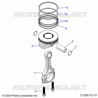 ENGINE, KOLBENSTANGE