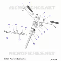 UPPER LENKEN &amp; HANDLEBAR ASM.