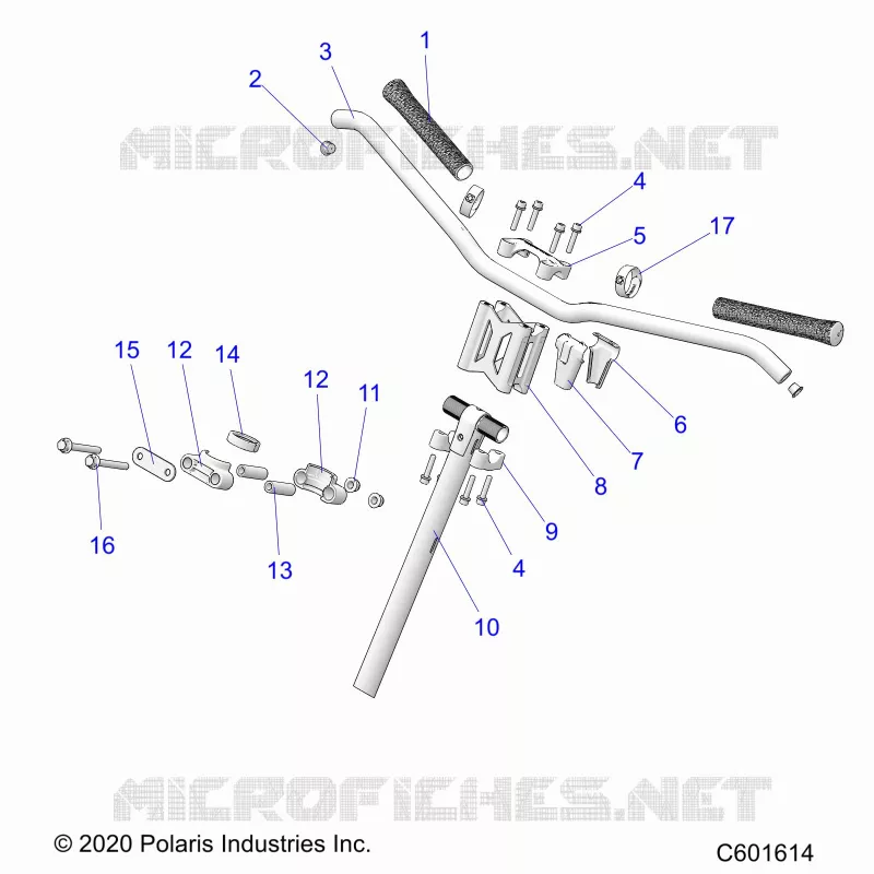 UPPER LENKEN & HANDLEBAR ASM.