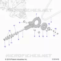 DRIVE TRAIN, KETTENSPANNER AND SPROCKET
