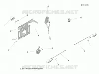 ELEKTRIC, HORN AND LICENSE PLATE LIGHT