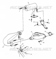 ABGASSYSTEM XLT 0970756, XLT SKS 0970556,  and XLT RMK 0970956 (4937693769C009)