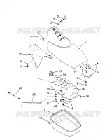 Front-Einschubfach SL 650 B954058 (4930483048A008)