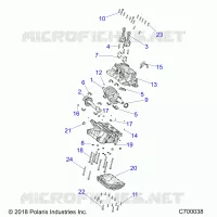 CRANKCASE AND CRANKSHAFT