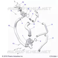 MOTOR, WATERPUMP AND BYPASS