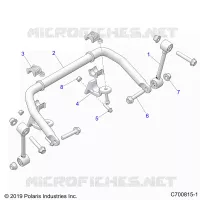 SUSPENSION, FRONT STABILISATORSTANGE- G21GXJ99AJ/AZ/BJ/BZ (C701011-2)