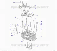 ENGINE, ZYLINDERKOPF AND VALVES