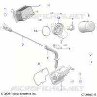 ENGINE, DIPSTICK &amp; OIL FILTER