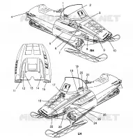 DECALS 600 XCR 0941667 (4927092709A011)