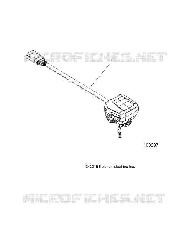 KONTROLLEN, THROTTLE ASM.