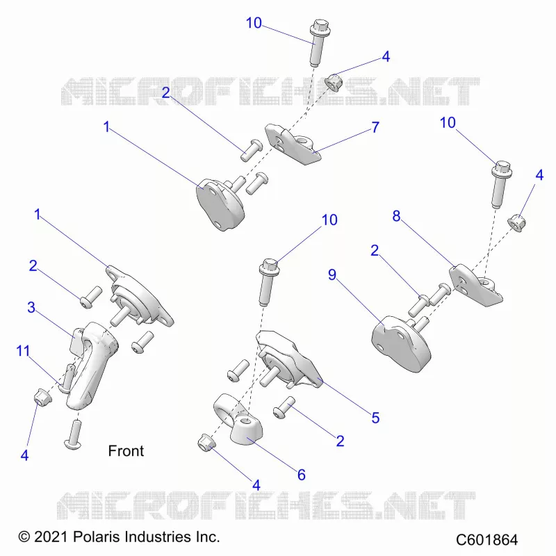 MOTOR, MOUNTING & LONG BLOCK