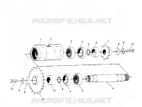 CENTER TIGHTENER ASSEMBLY SCRAMBLER W957840 (4927252725B013)