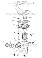 LUFTFILTERKASTEN  TRAIL BLAZER W947221 (4926832683A013)