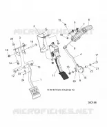 KONTROLLEN, PEDALS AND PARK BRAKE