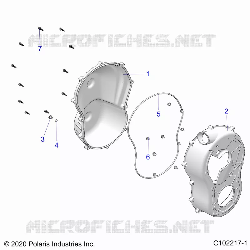 BODY, CLUTCH COVER AND BOOTS