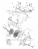 RÃŒCKZUG STARTER AND BLOWER HOUSING (4909520952020A)