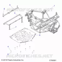 CHASSIS, MAIN FRAME