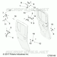 DOORS, REAR, FULL, MOUNTING