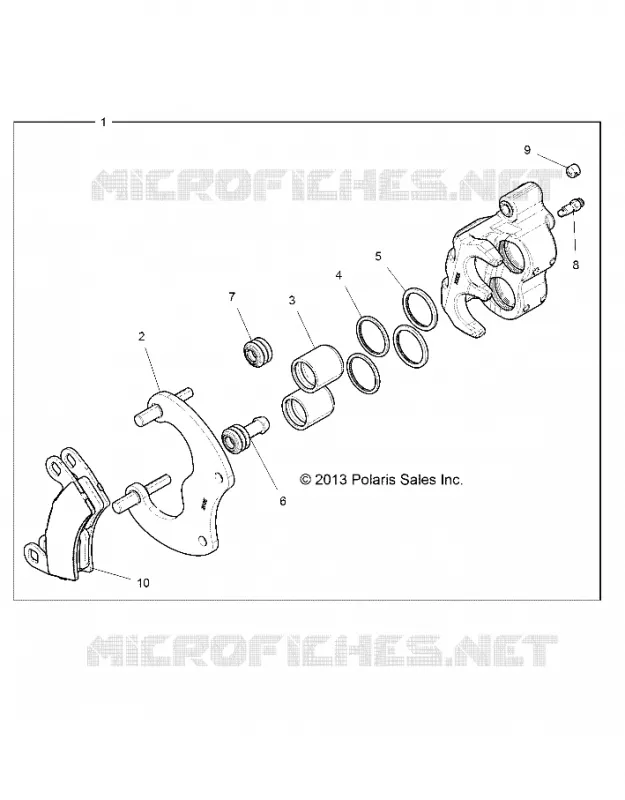 HINTERBREMSE CALIPER