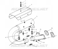 ABGASSYSTEM LITE GT 0953133 and  EUROPEAN LITE GT E953133 (4928922892B014)