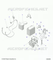 ELEKTRIC, E.S. BATTERY/BOX AND CABLES