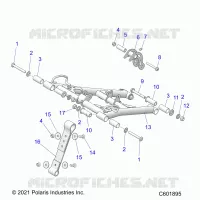 SUSPENSION, FRONT DREHMOMENTARM