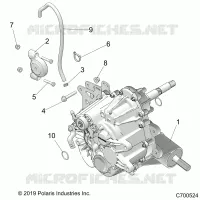 ANTRIEB, MAIN GEARCASE MOUNTING