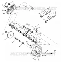 GETRIEBEGEHÄUSE XPLORER 300 W969130 (4935903590C010)