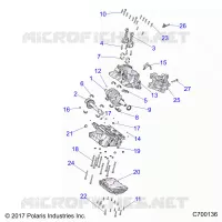 ENGINE, CRANKCASE AND KURBELWELLE