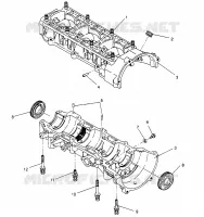 CRANKCASE XLT RMK 0960956, XLT SKS 0960556  AND EUROPEAN XLT SKS E960556 (4931813181C008)