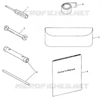 TOOL KIT 440 XCR 0971660 (4937893789B014)