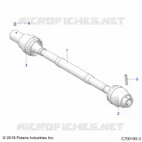 ANTRIEB, FRONT PROP SHAFT