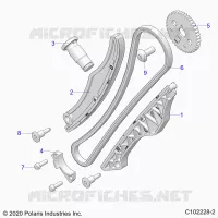 CAM CHAIN AND SPROCKET
