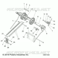 SUSPENSION, HINTER DREHMOMENTARM