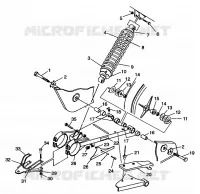Schwingarm   SCHOCK XPRESS 300 W98CA28C (4945364536B012)