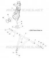 SUSPENSION, A-ARM and STREBE MOUNTING