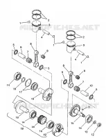 KOLBEN   KURBELWELLE SPORT 0980443 AND SPORT TOURING 0980243 (4942054205C008)
