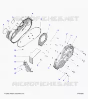 ANTRIEB, CLUTCH COVER, INNER/OUTER