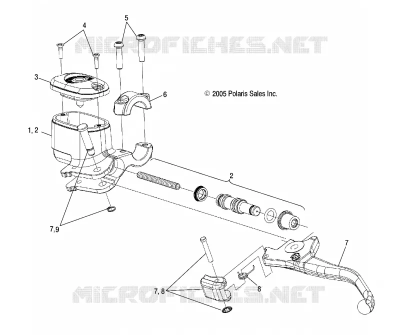 MASTER CYLINDER, LH
