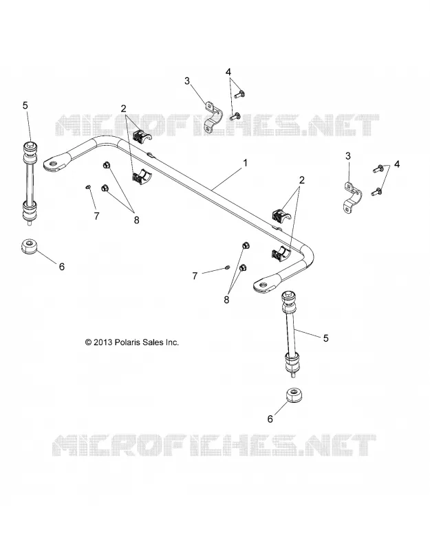SUSPENSION, HINTER SPREIZE STABILISATOR
