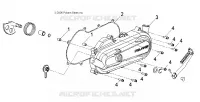 CRANKCASE COVER, LH