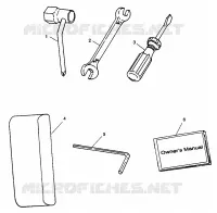 TOOL KIT SL 900 B974091 AND SL 1050 B974090 (4940974097C001)