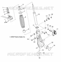 FRONT SUSPENSION STREBE