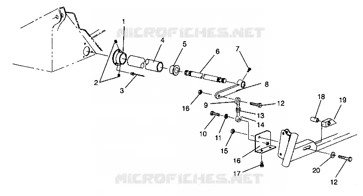DREHSTAB ASSEMBLY 440 XCR 0941760 (4925182518013A)