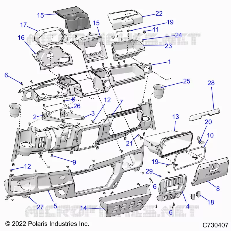 INSTRUMENTENTAFEL
