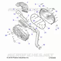 ANTRIEB, CLUTCH COVER AND DUCTING
