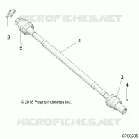 ANTRIEB, REAR PROP SHAFT